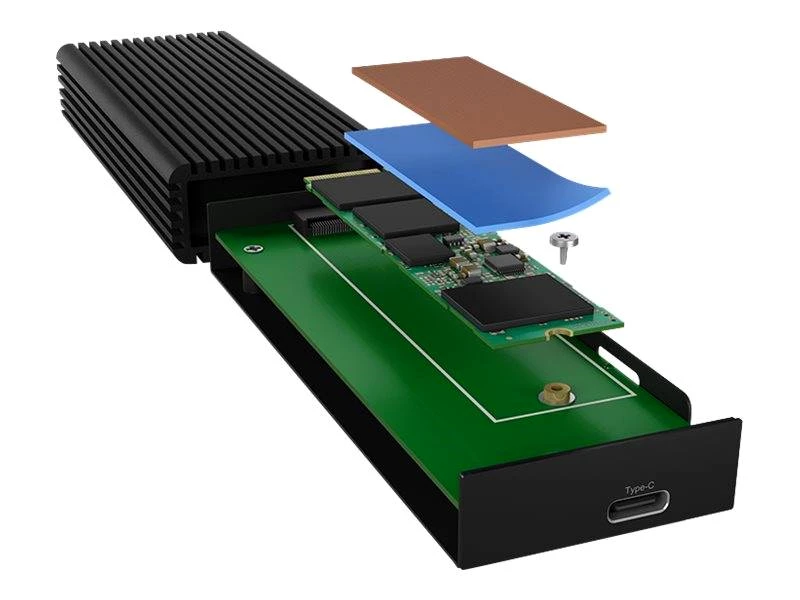 ICY BOX - RaidSonic ICY BOX IB-1916M-C32 - Speichergehäuse - M.2 - M.2 NVMe Card / PCIe 3.0